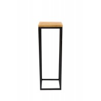 Mesa Cubo de Ferro Preta  P Mesa Cubo de Ferro Preta  P